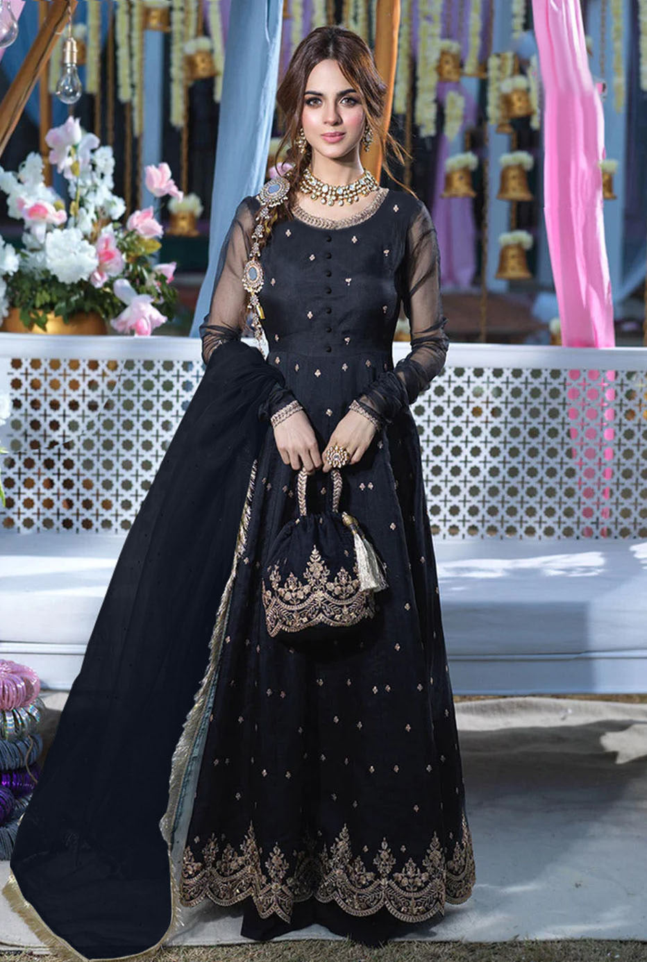 FRONT EMBROIDERY MAXI