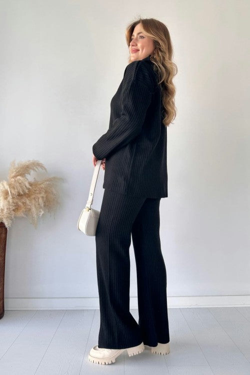ZIPPER HIGHNECK TRACK SUIT