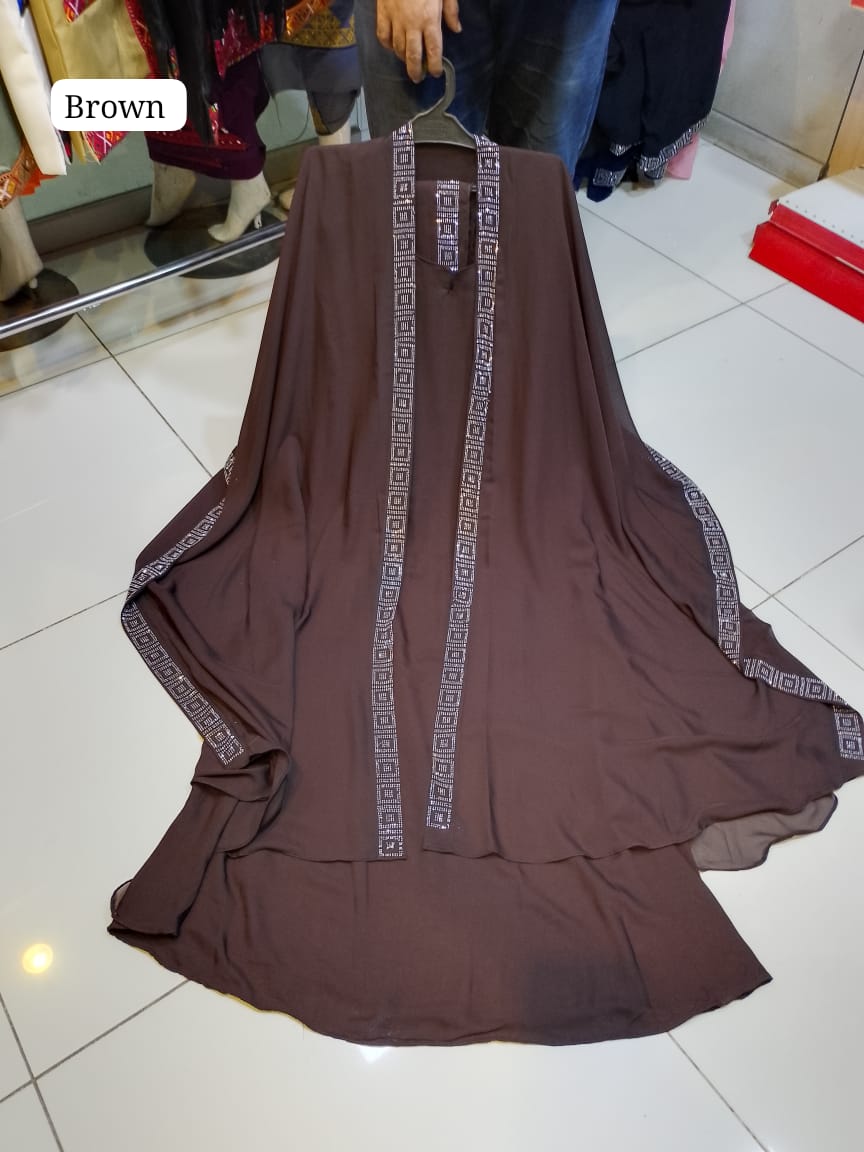 FANCY DIAMOND ABAYA