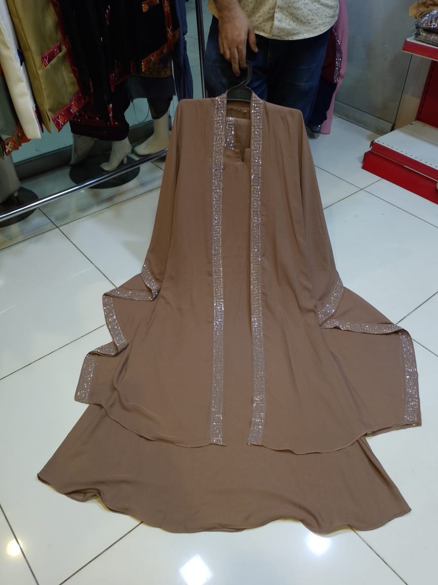 FANCY DIAMOND ABAYA