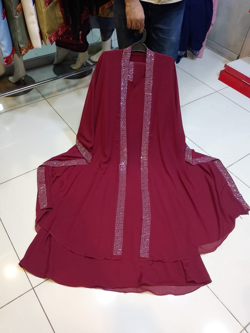 FANCY DIAMOND ABAYA