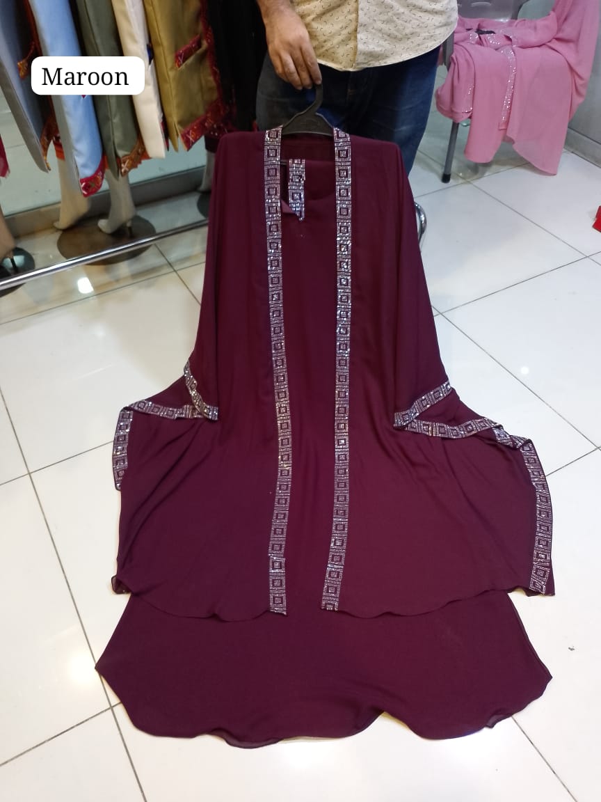 FANCY DIAMOND ABAYA