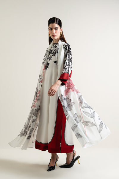 Salwa Long Suit With Dupatta