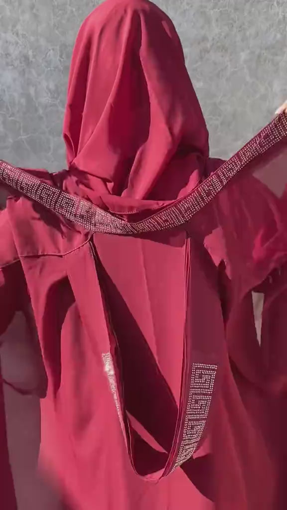FANCY DIAMOND ABAYA